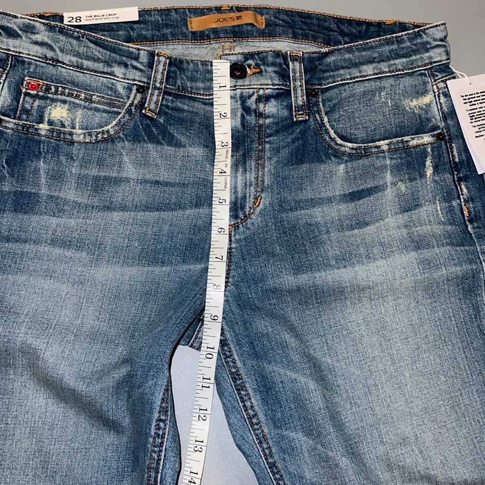 💙NWT JOES BILLIE CROP BOYFRIEND SLIM CROP JEANS 28 - Picture 15 of 17